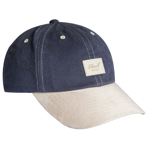 REELL Snap Back Cap ARC SUEDE - ink blue/grey