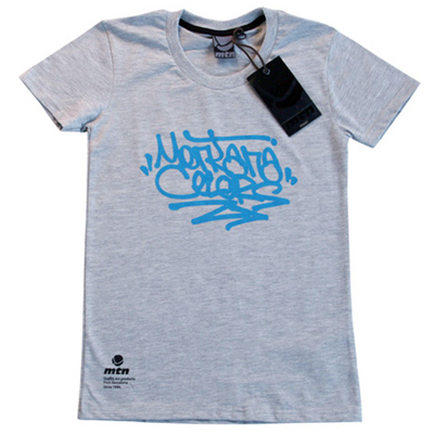 MTN Girl Shirt MONTANA COLORS TAG heather grey