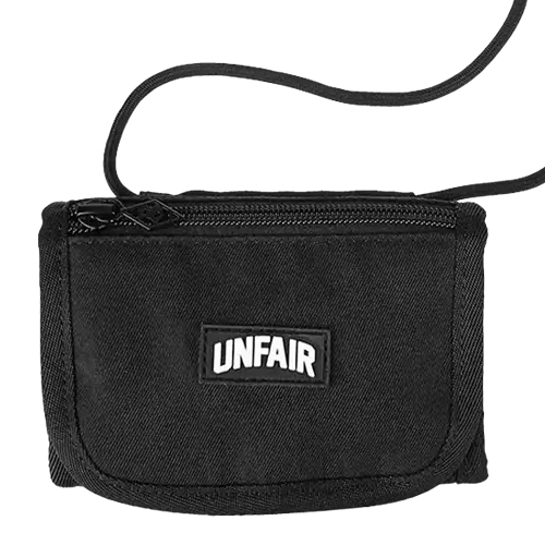 UNFAIR ATHLETICS Shoulder Bag TRAVELERS PURSE - black