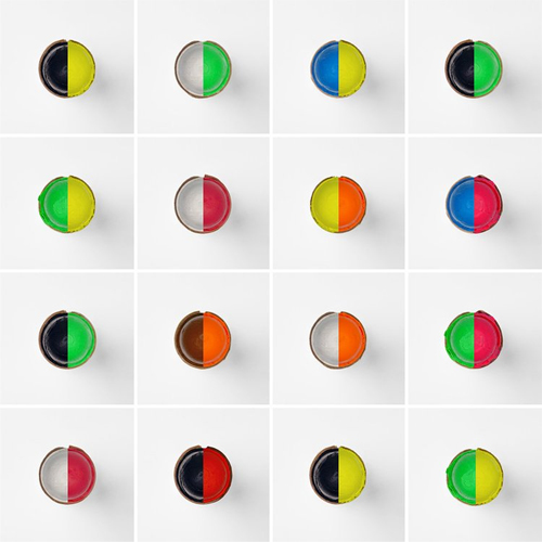 HAND MIXED Marker HMX ROUGH WALL 12er FLUOR BOX