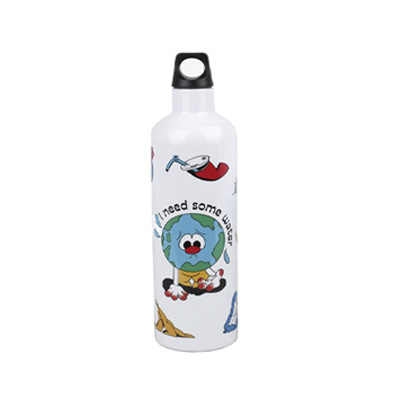 Laser Thermo Bottle NO PLANET NO FUN 0.5L