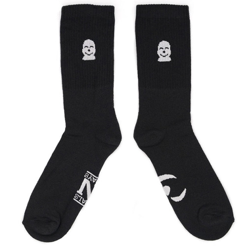 VANDALS ON HOLIDAYS Socks LOGO - black