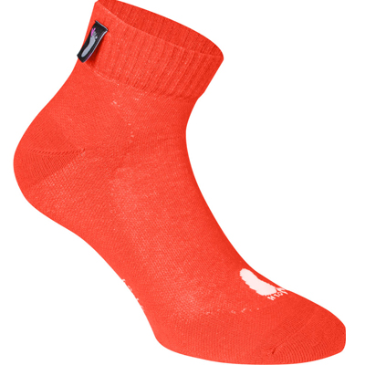 FUSSVOLK Socken VIERTEL orange