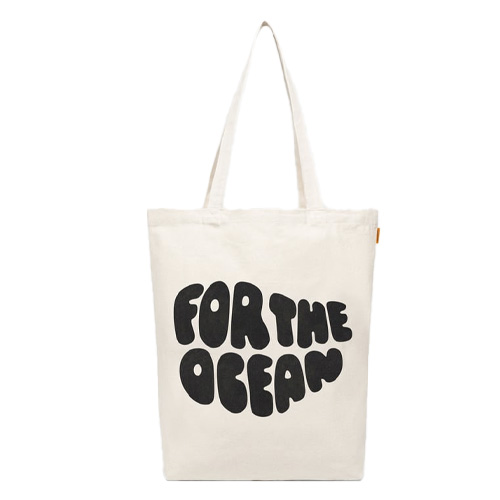 DEDICATED Tote Bag - FOR THE OCEAN - offwhite