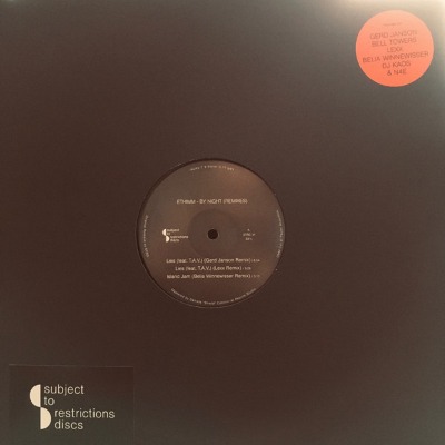 Ethimm - By Night (Remixes) EP - Vinyl 12"
