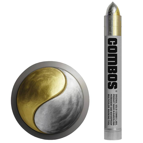 COMBOS Marker BLING silver/gold