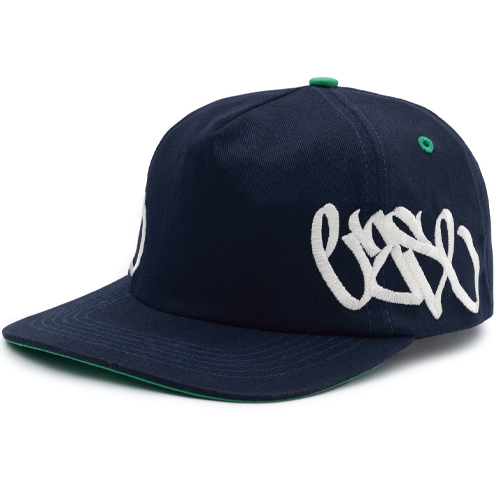 EASE Snap Back Cap TAGS - dark navy