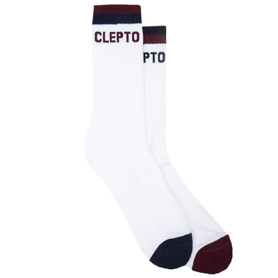 CLEPTOMANICX Socken COLLEGE white