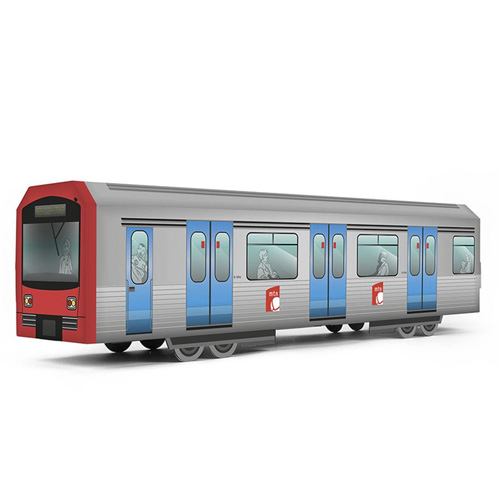 MTN SYSTEMS Faltkarton LISBOA METRO