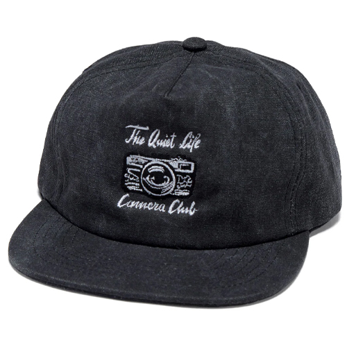 THE QUIET LIFE Snap Back Cap SWANSKI CAMERA - vintage black