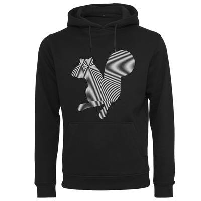 UNDERPRESSURE Hoody EUPHORIA black/white