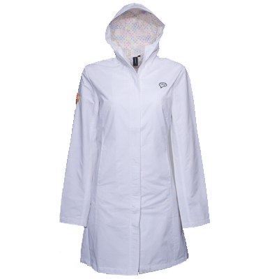 CAPONE Regenmantel TANJA weiss
