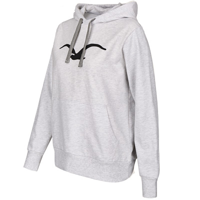 CLEPTOMANICX Girl Hoody MÃWE 3 heather grey/black