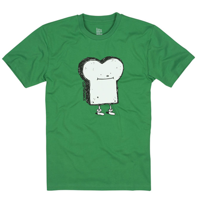 CLEPTOMANICX Kids T-Shirt TOAST jolly green