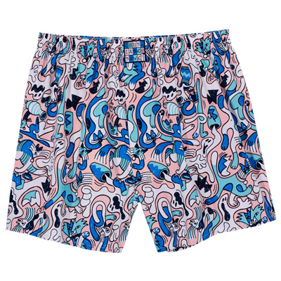 LOUSY LIVIN Boxershorts LASER X SAWE lotus rose