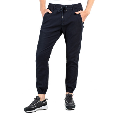 REELL Jogging Pants REFLEX 2 honeycomb knit indigo