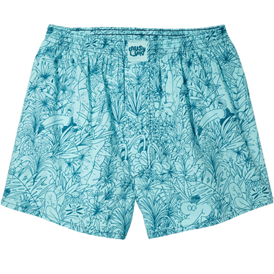 LOUSY LIVIN Boxershorts TROPICAL beach glass