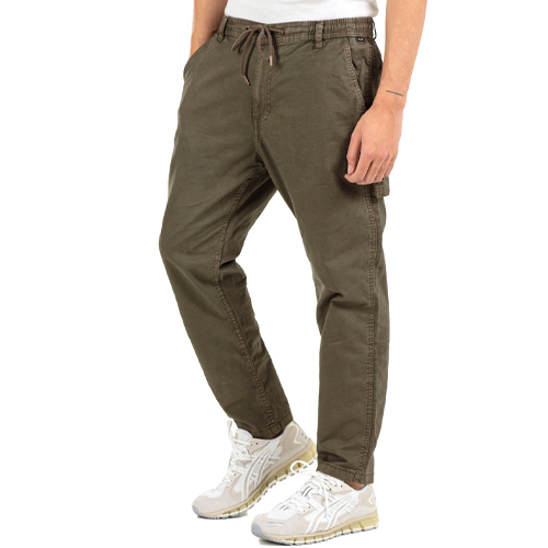 REELL Worker Pants REFLEX EASY WORKER LC - clay olive
