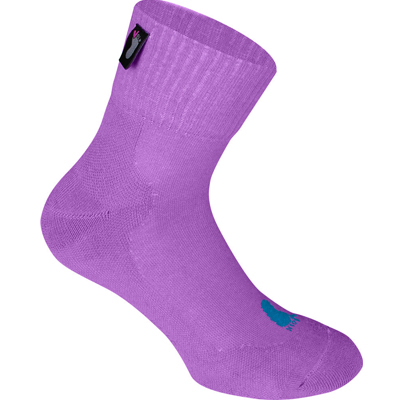 FUSSVOLK Socken HALB purpur
