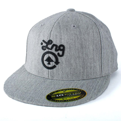 LRG Flexfit 210 Hat GET EM heather grey