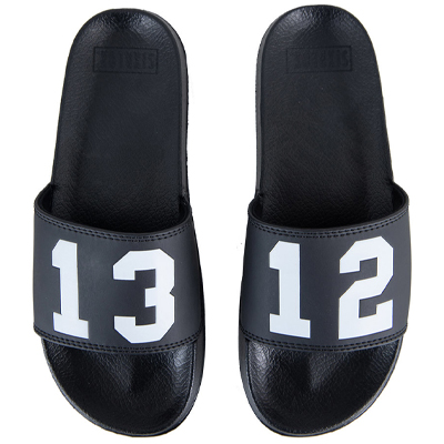 SIXBLOX Badelatschen 1312 black/white