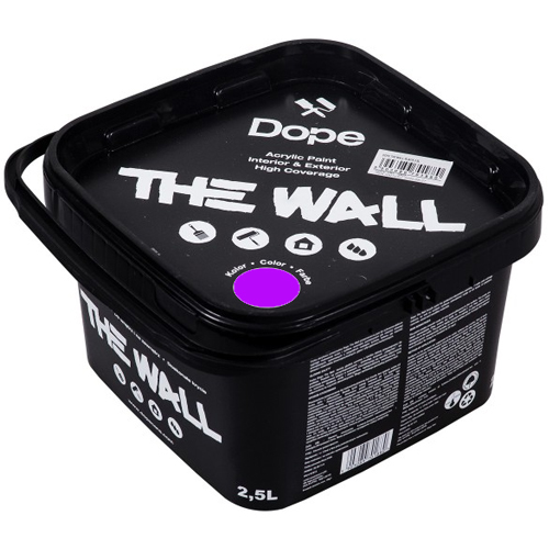 DOPE THE WALL Acryl Streichfarbe 2,5 Liter - Colors