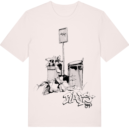 LAYUP Highlights T-Shirt Raps - vintage white