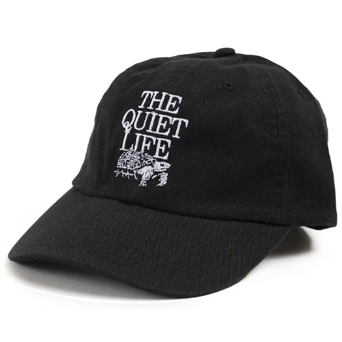 THE QUIET LIFE Dad Hat TURTLE - black