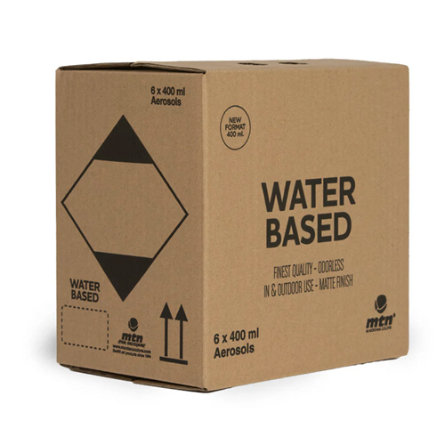 MONTANA COLORS Spray Can WATER BASED 400ml 6-Pack
