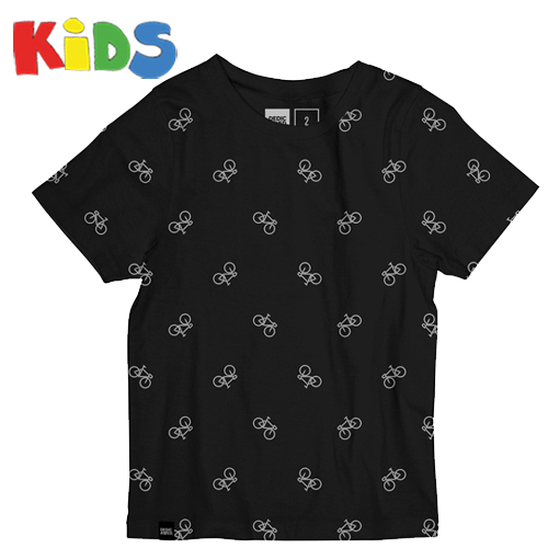 DEDICATED T-Shirt Kids - BIKE PATTERN - black